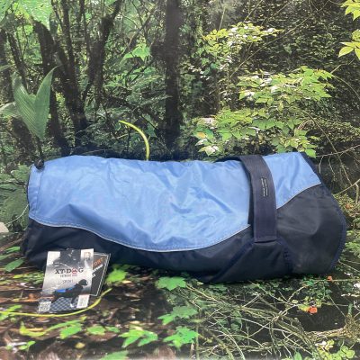 ABRIGO LLUVIA PARA PERROS TALLA 25 AZUL