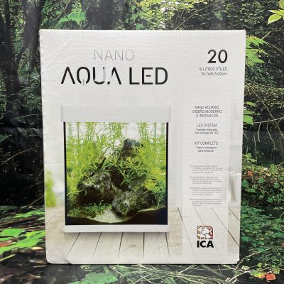 ACUARIO NANO 20L KIT 2O