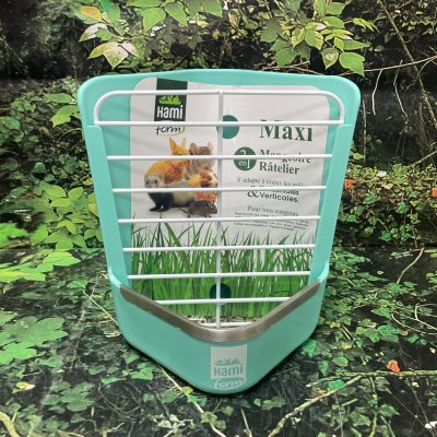 COMEDERO 2 EN 1 PIENSO+HENERA PEQUEÑO